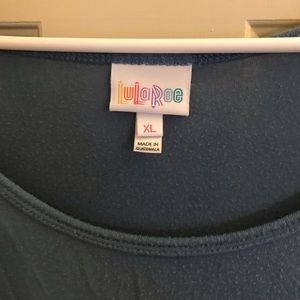Lularoe shirt -2X blue